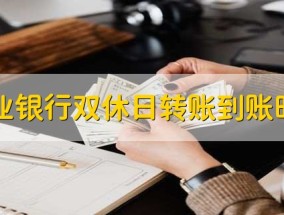 农业银行双休日转账到账时间