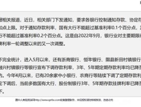 突发这类存款利率或将下调(7页).ppt