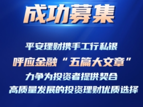 号外！平安理财携工行私人银行推出科技金融主题产品